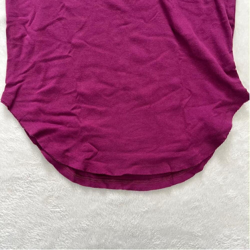 NWOT Free People Knit Sleeveless Turtleneck Top Pullover Magenta Women's Medium - Picture 4 of 6